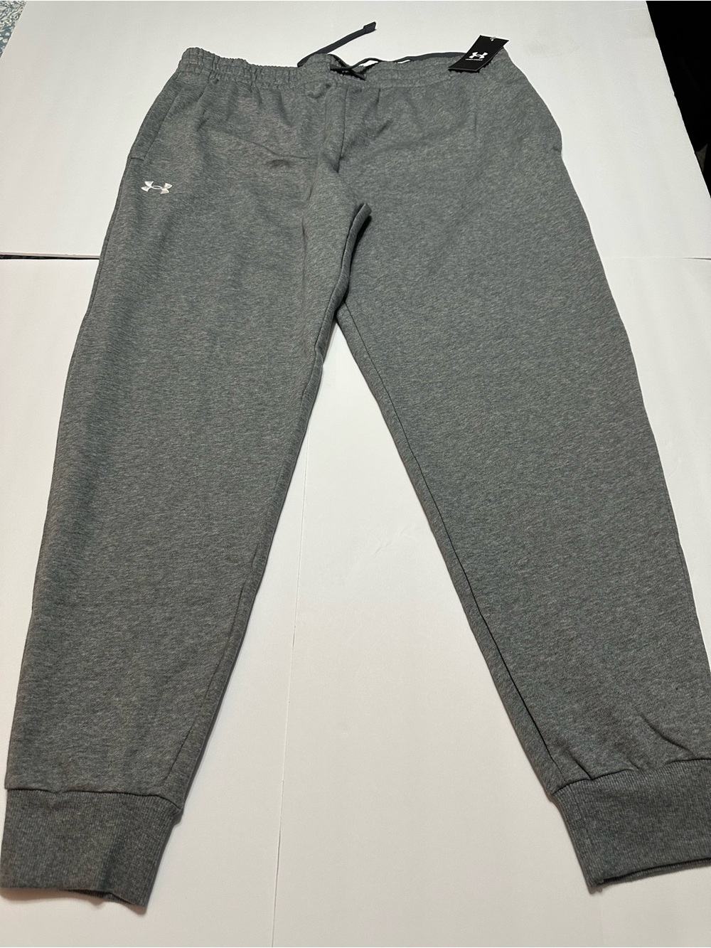 Under Armour Rival Fleece Gray Men's Jogger Sweatpants